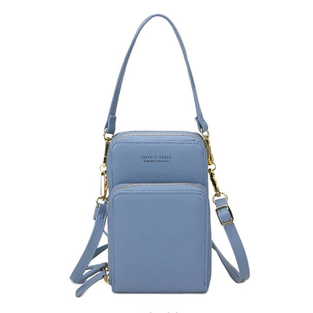 Mini Crossbody Shoulder Bags Women Multi-functional Touchable Cell Phone Pocket Card Purse Ladies Small Bag Female Messenger Bag Mini Crossbody Shoulder Bags Women Multi-functional Touchable Cell Phone Pocket Card Purse Ladies Small Bag Female Messenger Bag